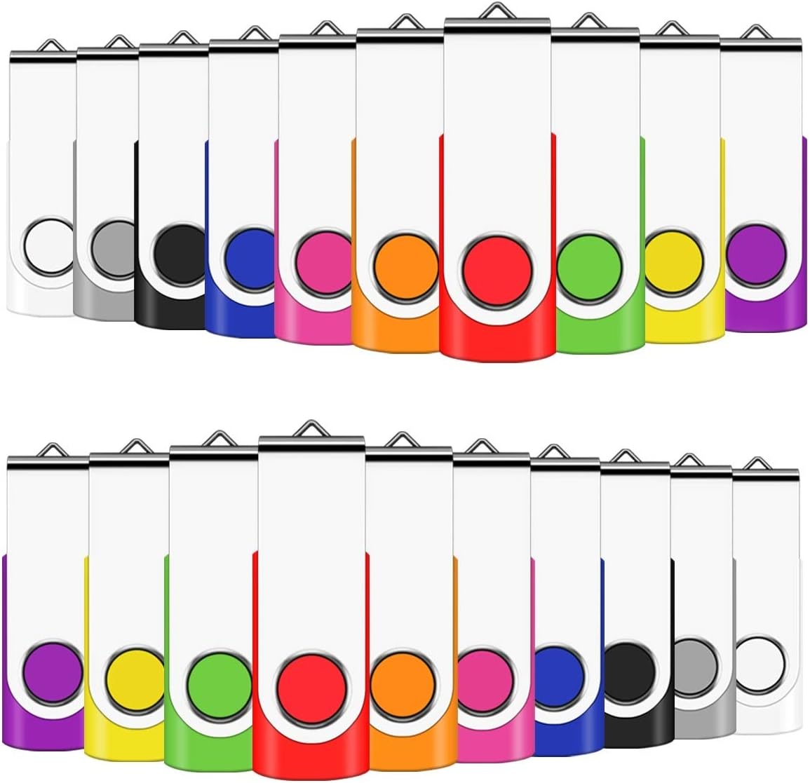 USB Sticks 1 / 2 / 4 GB Speicherstick USB 2.0 Memory Mehrfarbig + Logo
