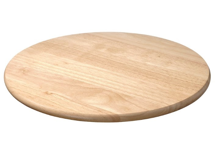 Drehplatte aus Gummibaum mit Wunschgravur 39cm