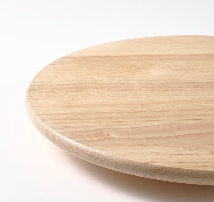 Drehplatte aus Gummibaum mit Wunschgravur 39cm
