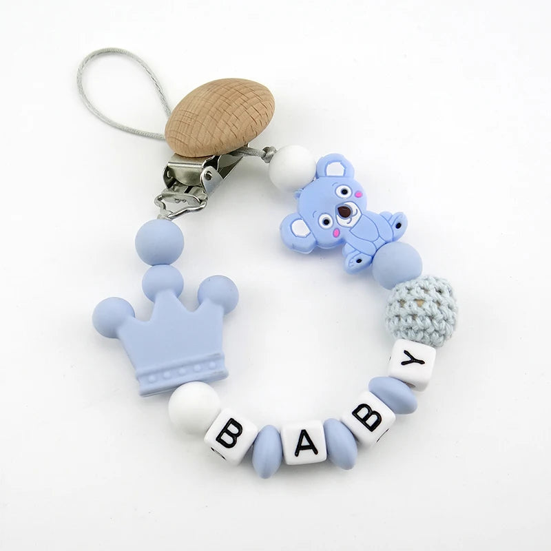 Personalisierte Schnullerketten Geschenk