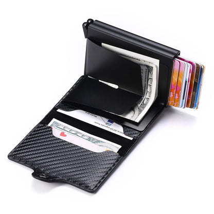 Personalisiertes Slim-Portemonnaie in PU-Leder-Optik