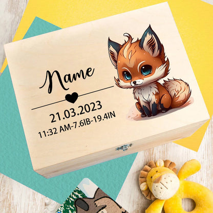 Babybox mit Tiermotiven