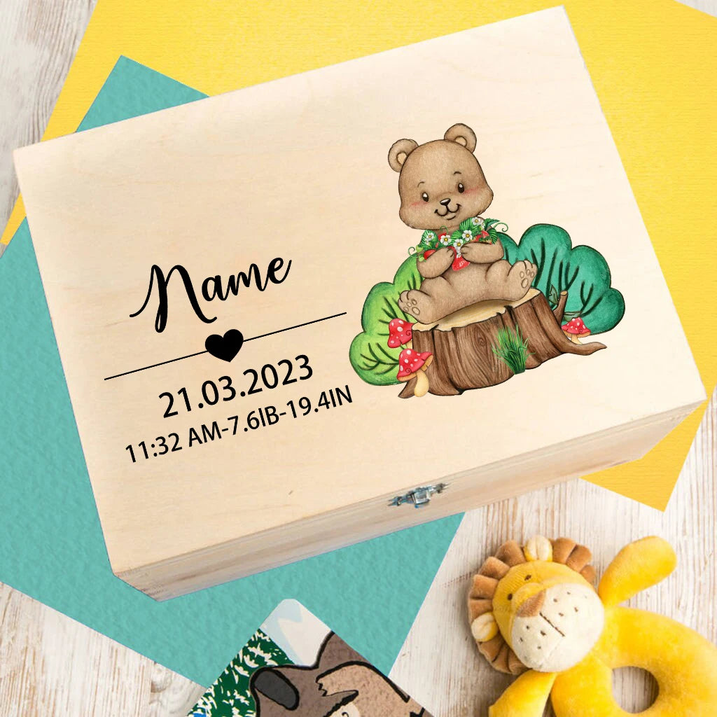Babybox mit Tiermotiven