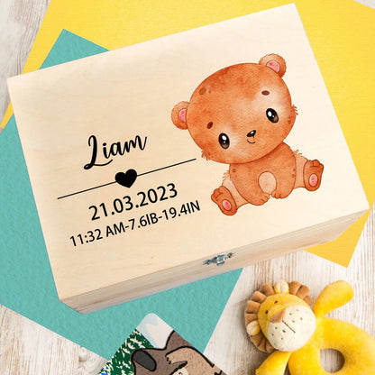 Babybox mit Tiermotiven