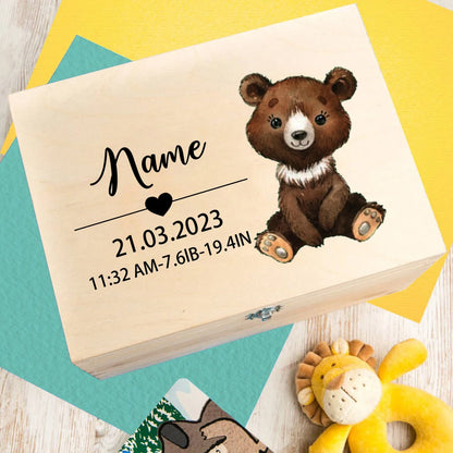 Babybox mit Tiermotiven