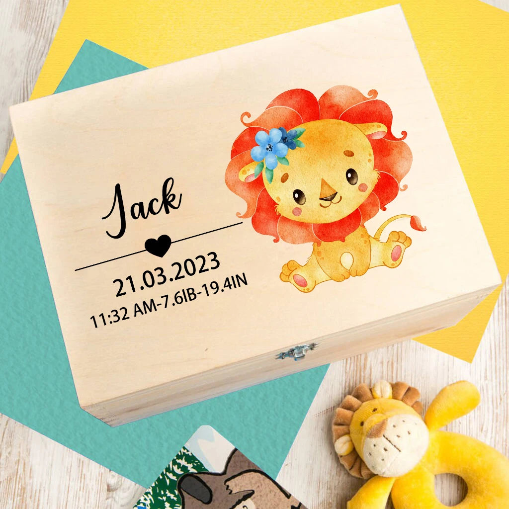 Babybox mit Tiermotiven