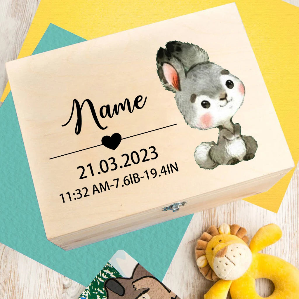 Babybox mit Tiermotiven